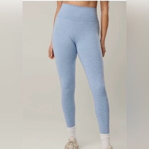 Offline by Aerie The Hugger Heathered Blue High-Waisted Leggings- Size S